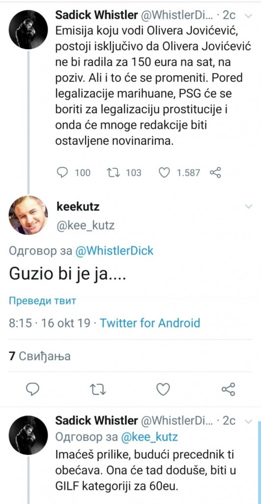 opozicija, kurva