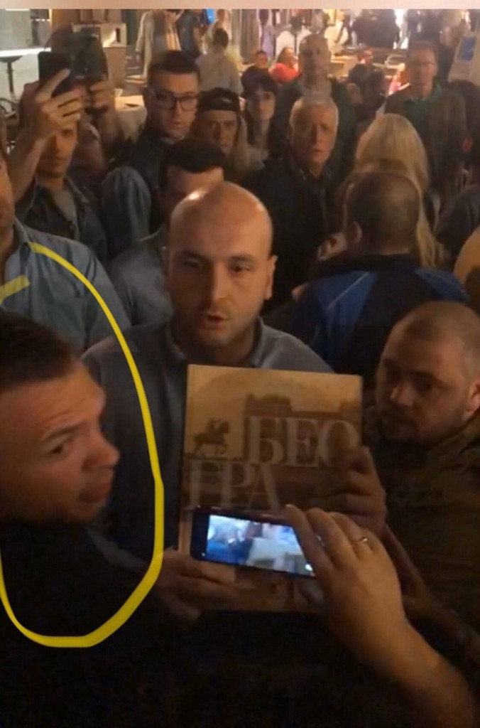 Paljenje Vesićeve knjige 