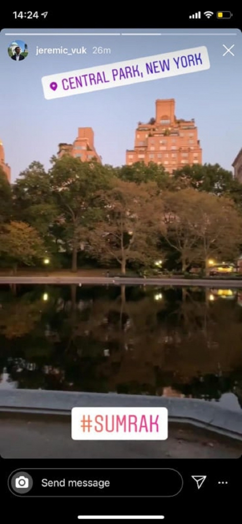 Vuk Jeremić u Njujorku 