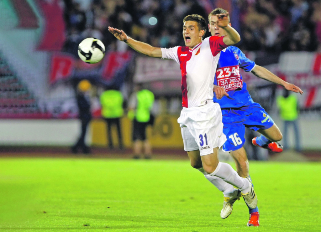 dani: Dušan Tadić u dresu Vojvodine