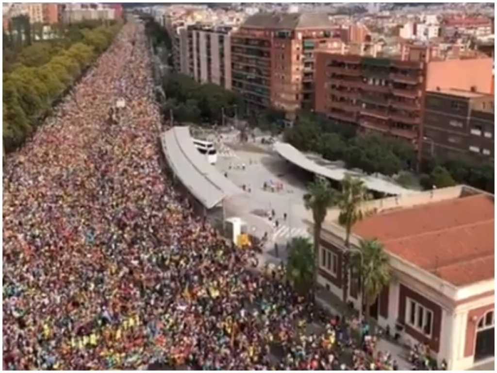 Barselana u demonstracijama