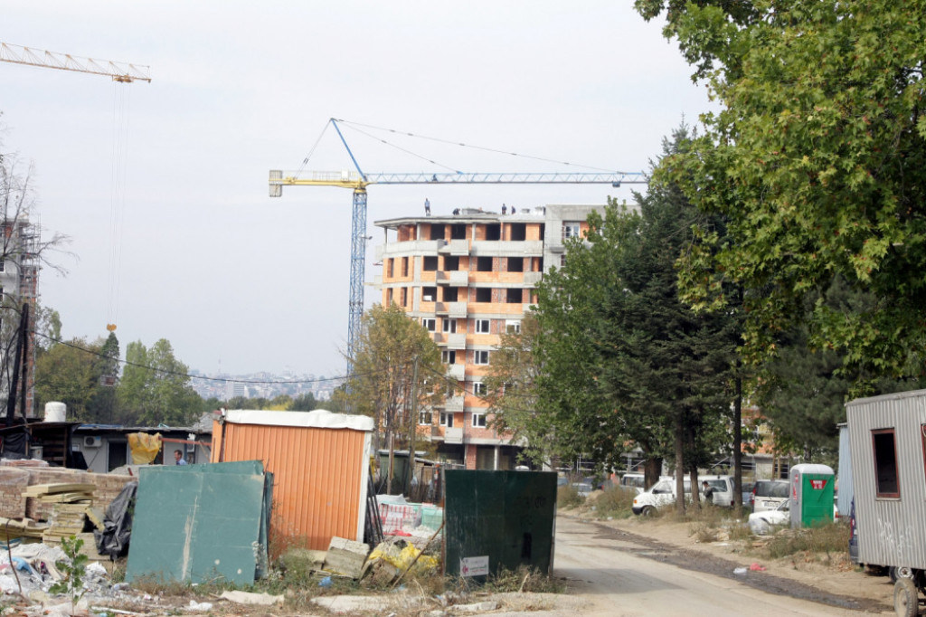 Ilustracija gradilište