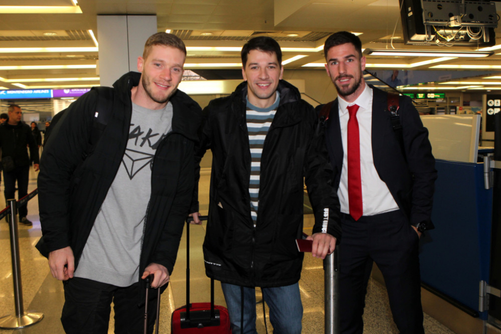 Aleksandar Radojičić, Viktor Savić i Miloš Degenek