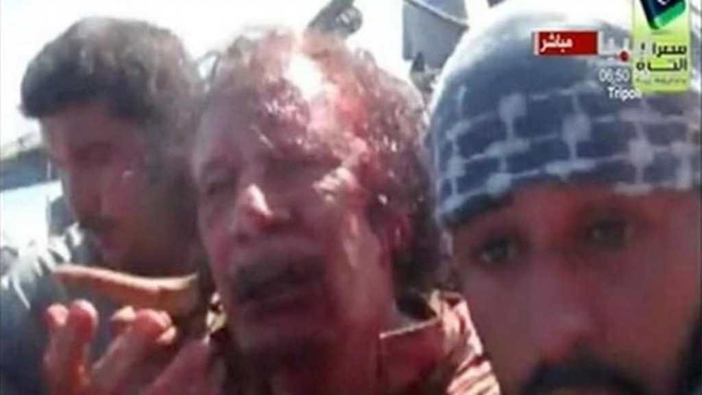 Moamer el Gadafi, smrt