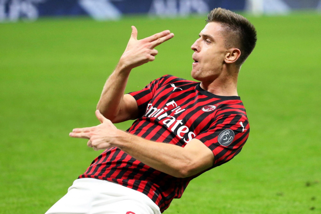Kšištof Pjontek, AC Milan