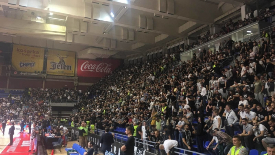 Partizan Lokomotiva košarka publika