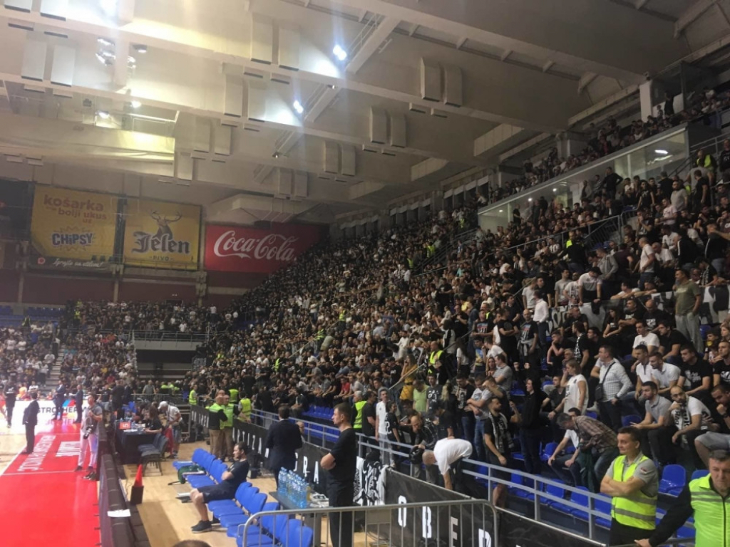 Partizan Lokomotiva košarka publika