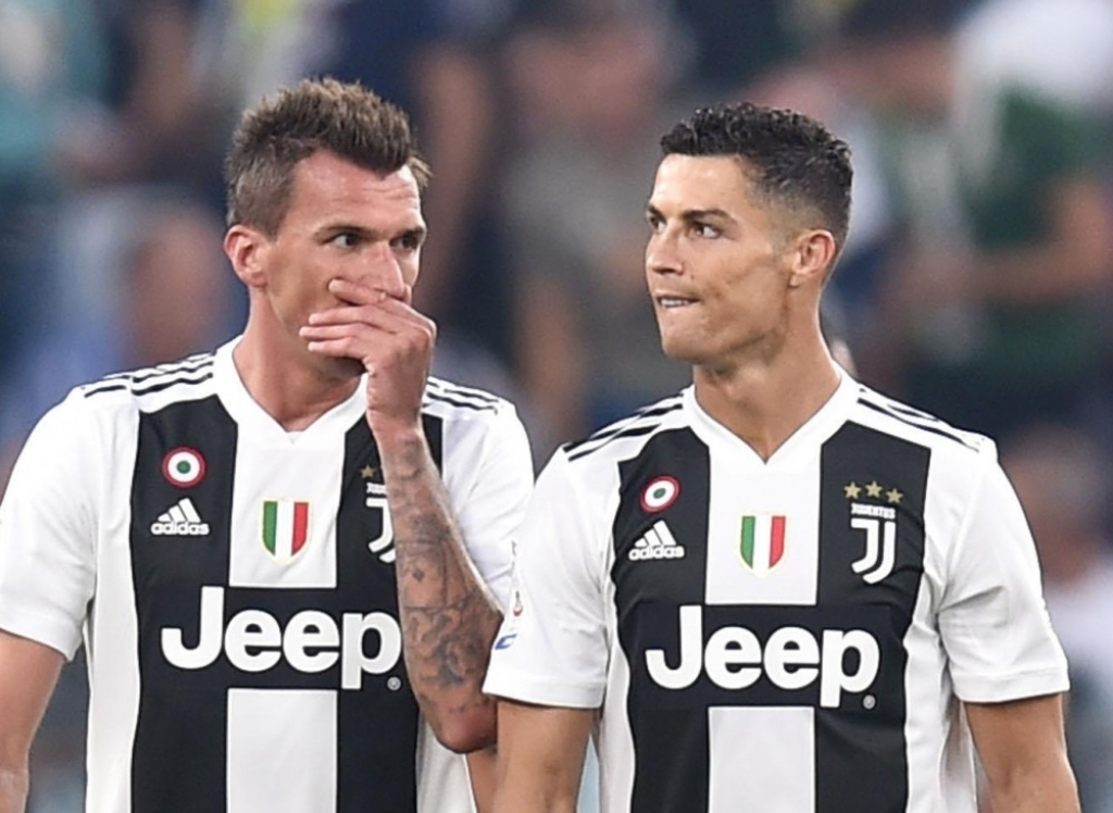 Mario Mandžukić, Kristijano Ronaldo