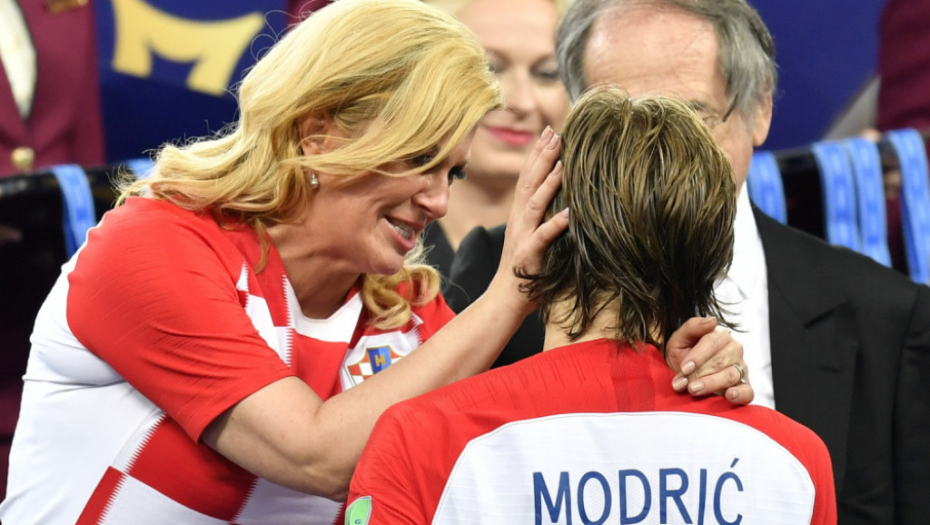 Kolinda Grabar Kitarović, Luka Modrić