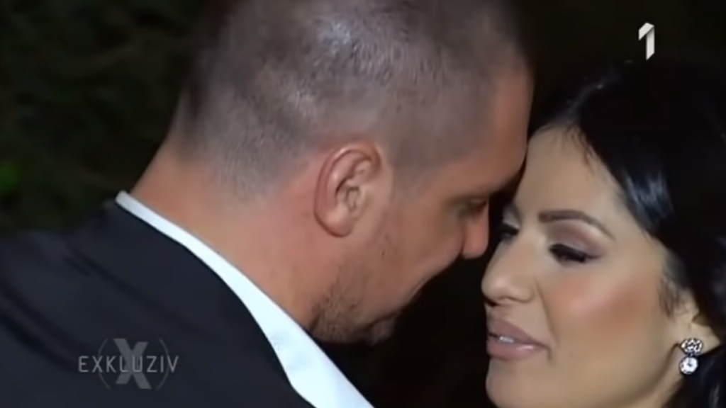 Tanja Savić sa suprugom