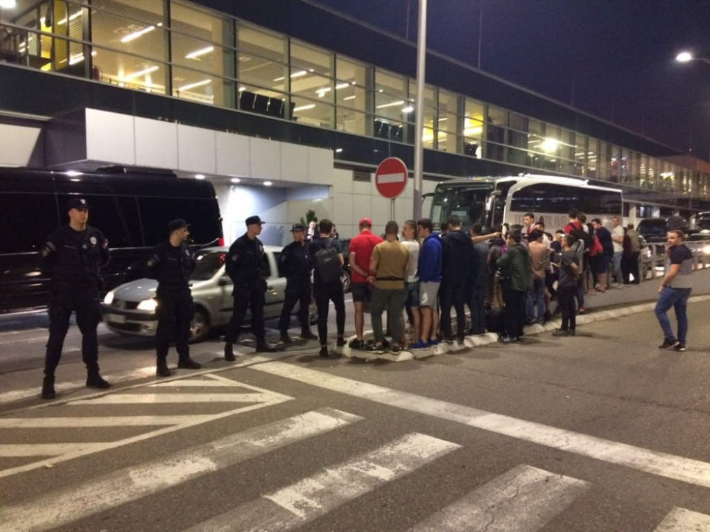 Mančester junajted dolazak u Beograd