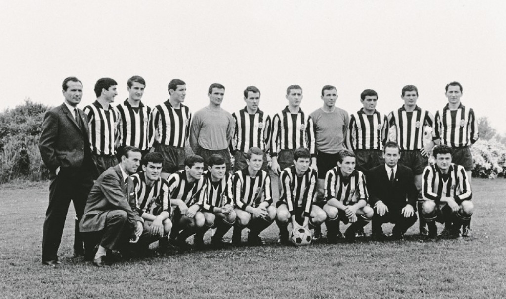Tim Partizana 1966. godine