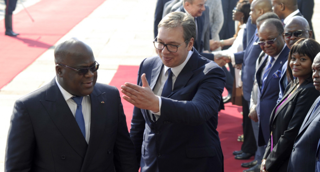 Aleksandar Vučić i Feliks Antoan