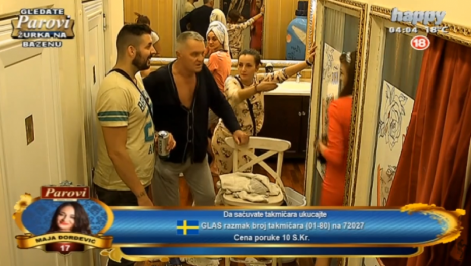 Milijana i Milojko, Parovi