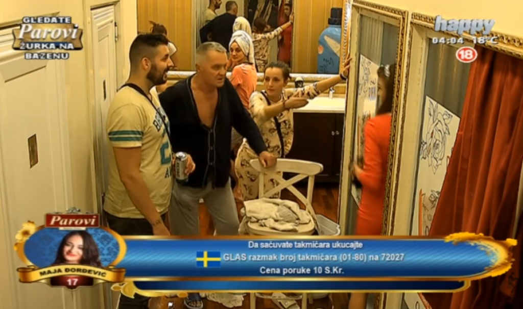 Milijana i Milojko, Parovi