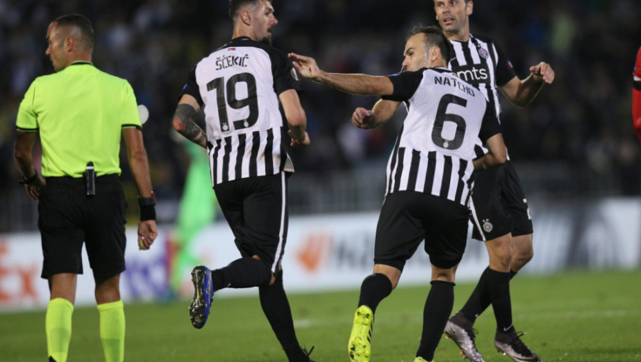 Šćekić, Natho, Ostojić, FK Partizan