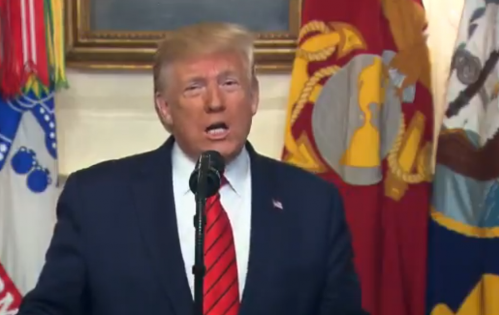 Donald Tramp, Sirija,