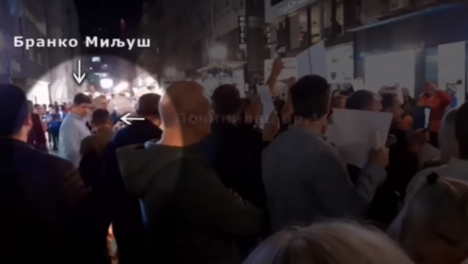 Branko Miljuš, Gorqan Vesić, knjiga, paljenje