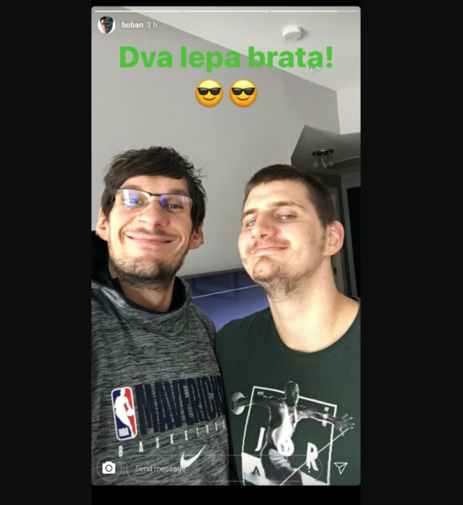 Nikola Jokić i Boban Marjanović