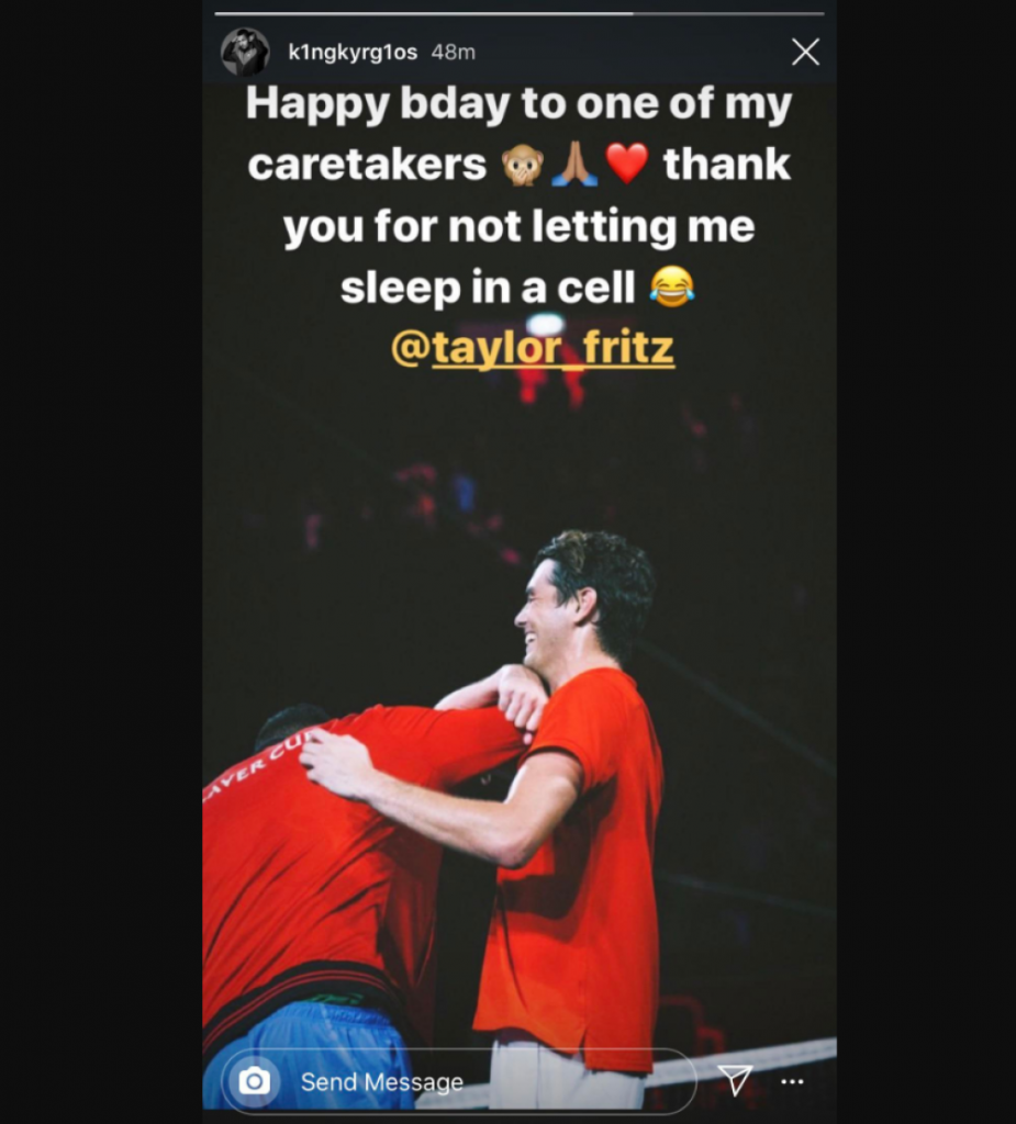 Nik Kirjos i Tejlor Fric