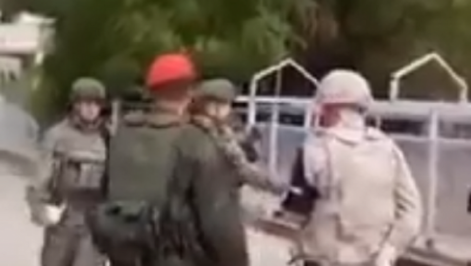 Susret ruskih i turskih vojnika