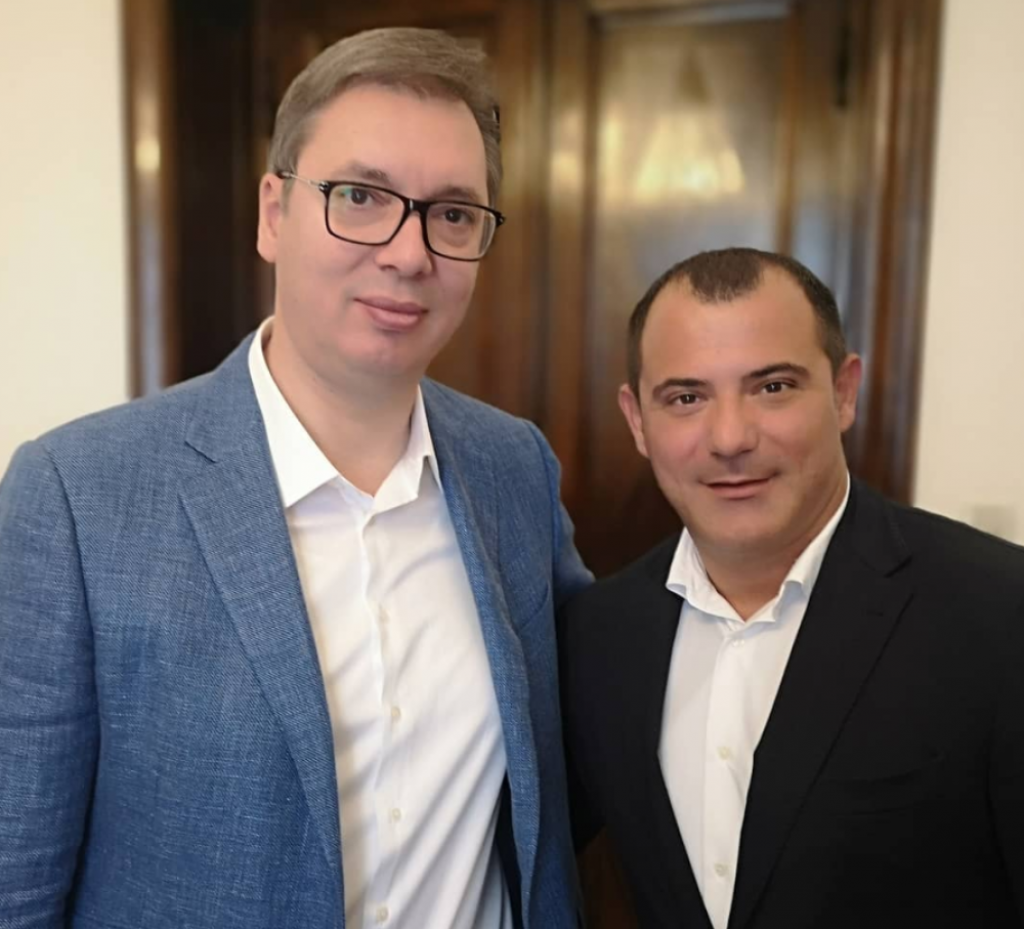 Aleksandar Vučić i Dejan Stanković