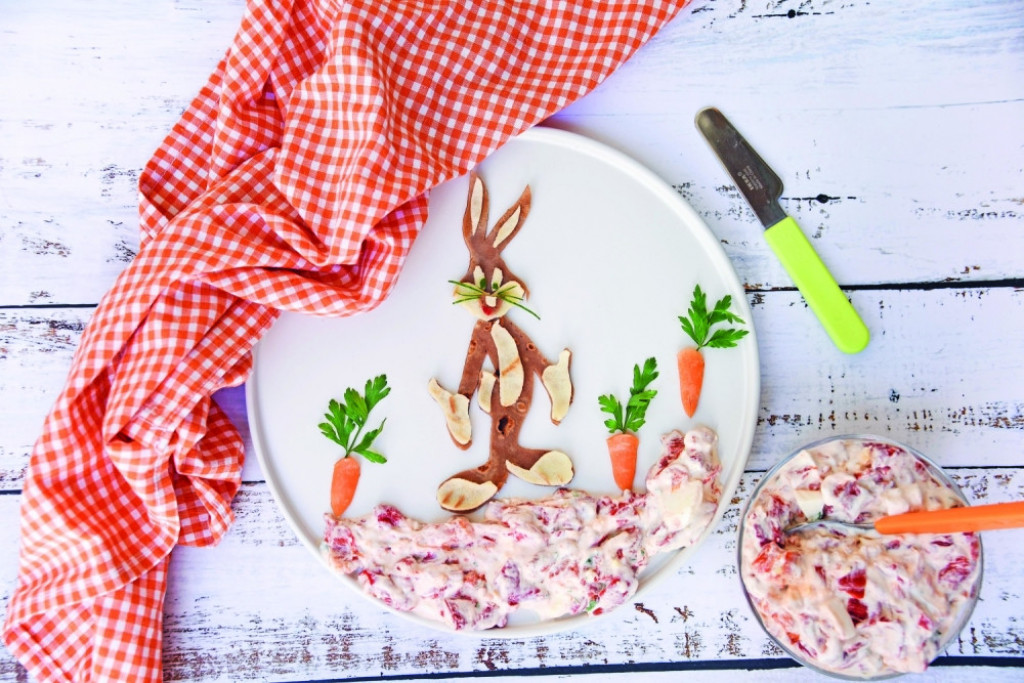 salata sa pečenom paprikom 