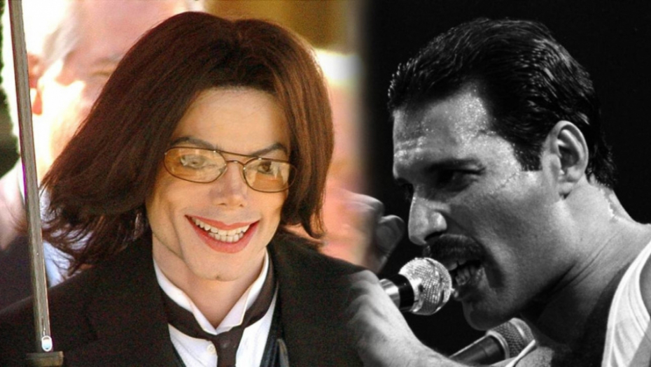 Fredi Merkjuri, Majkl Džekson