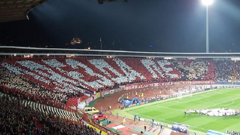 Crvena zvezda - Totenhem, koreografija