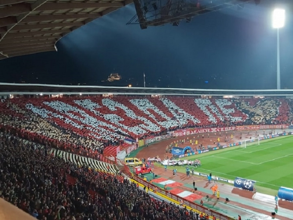 Crvena zvezda - Totenhem, koreografija