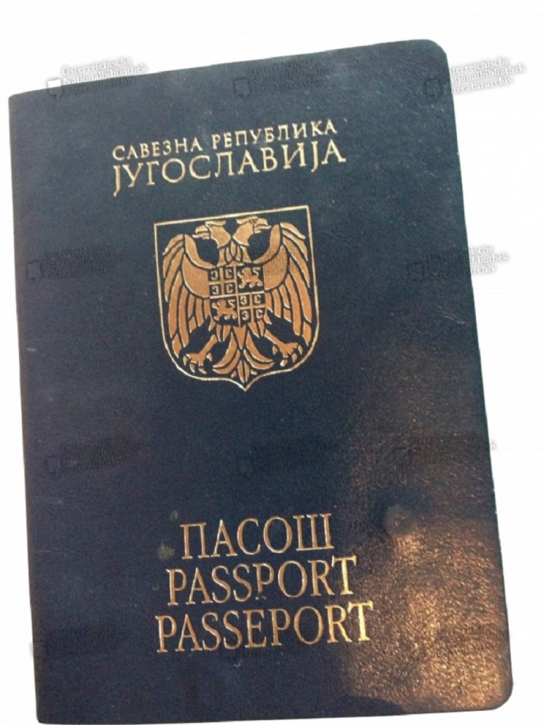 Jugoslovenski pasoš Petera Handkea