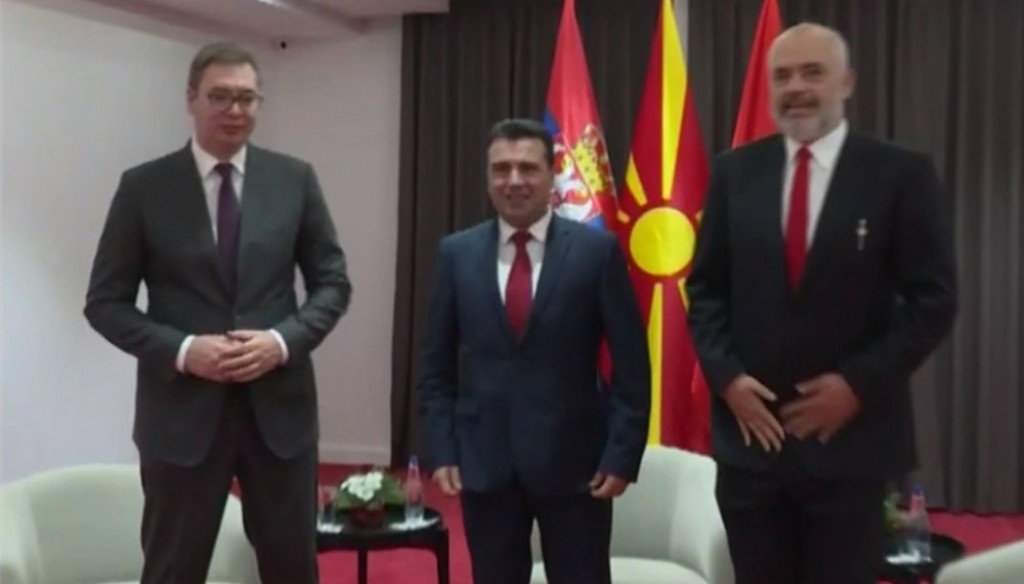 Aleksandar Vučić, Zoran Zaev, Edi Rama, Ohrid,