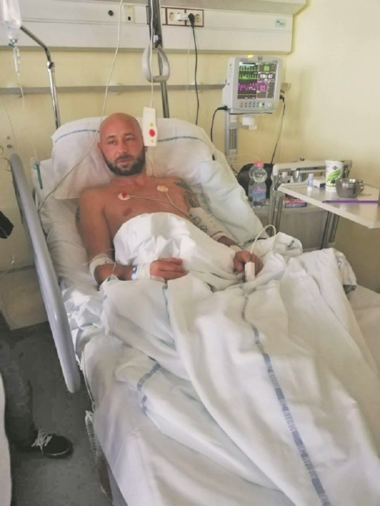 Rene Žunič iz Slovenije završio u bolnici 