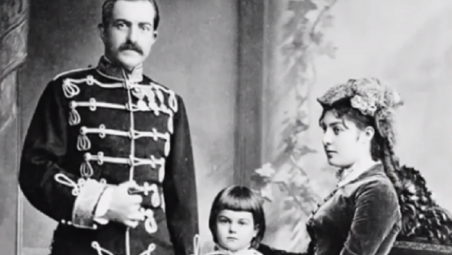 Milan, Natalija i Aleksandar Obrenović