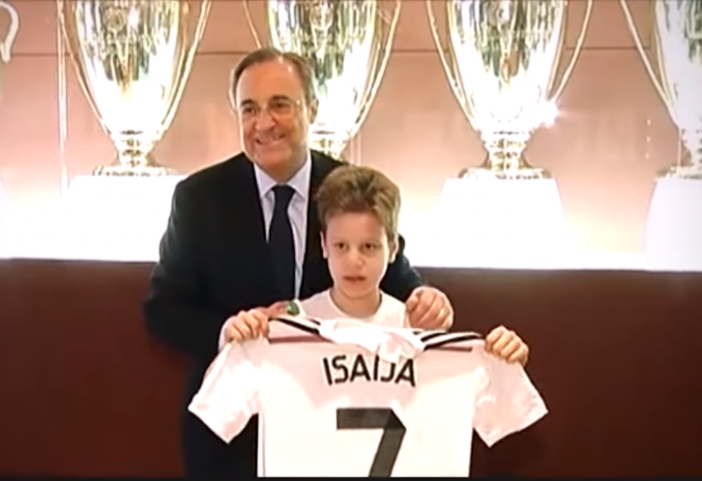 Isaija Pantić sa Florentinom Perezom