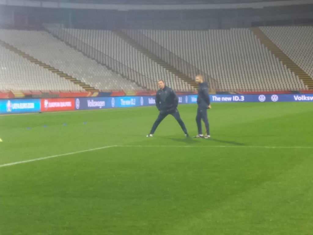 Trening reprezentacije Ukrajine!
