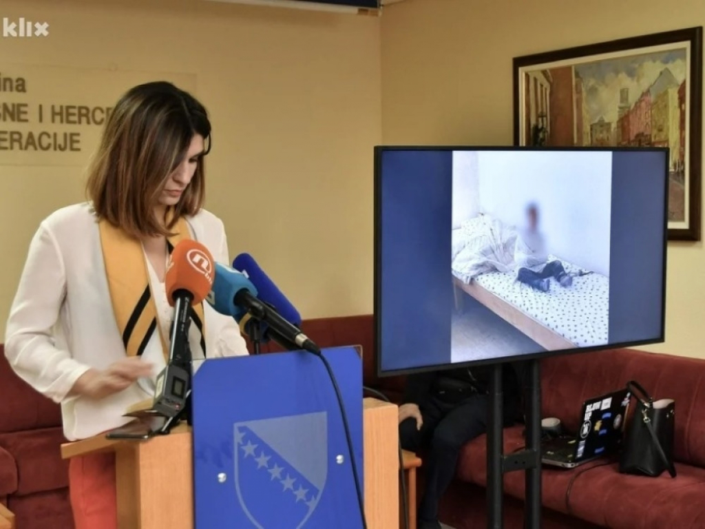 Štićenici u Zavodu za zbrinjavanje mentalno invalidne dece