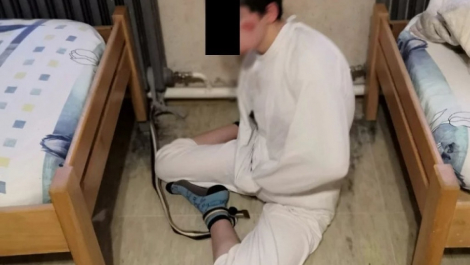 Štićenici u Zavodu za zbrinjavanje mentalno invalidne dece