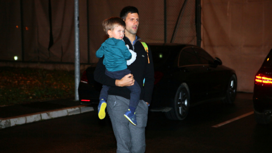 Stefan i Novak Đoković