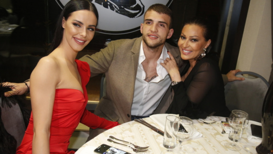 Veljko Ražnatović i Bogdana Rodić