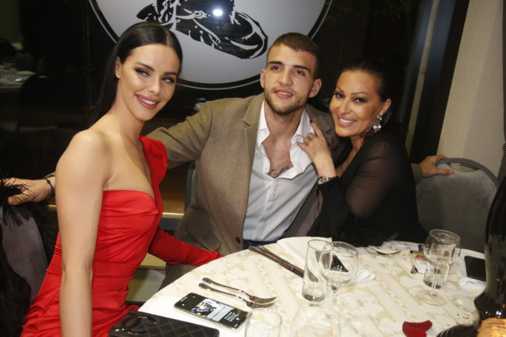 Veljko Ražnatović i Bogdana Rodić