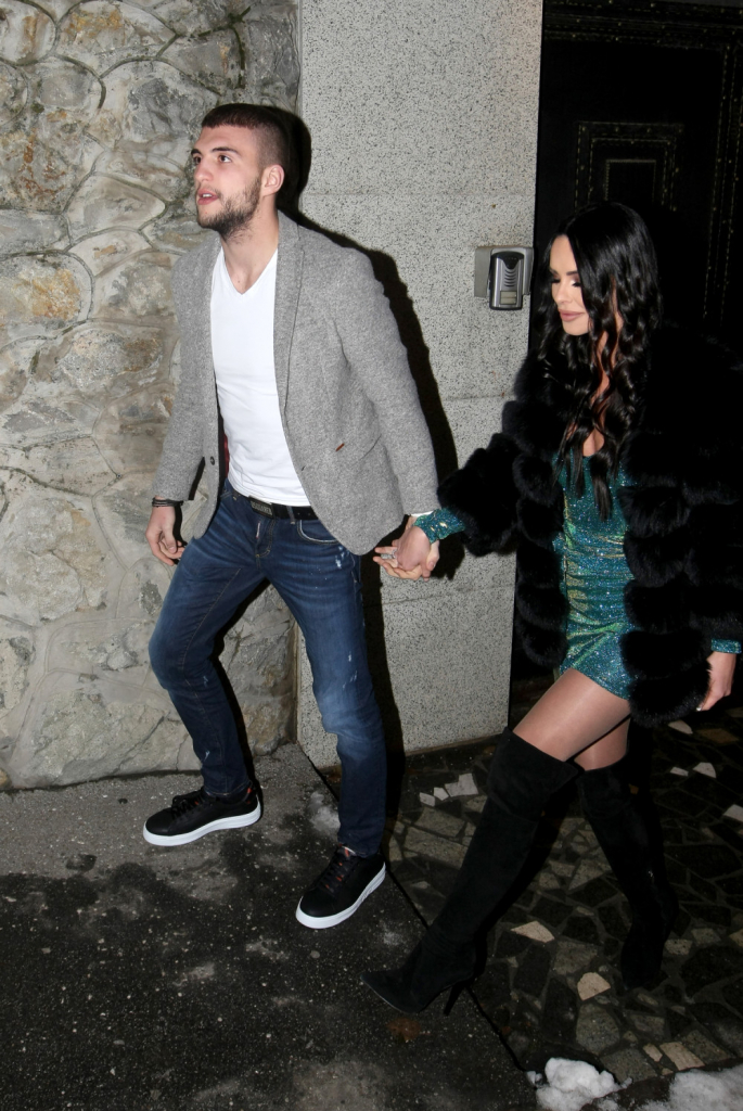 Veljko Ražnatović i Bogdana Rodić