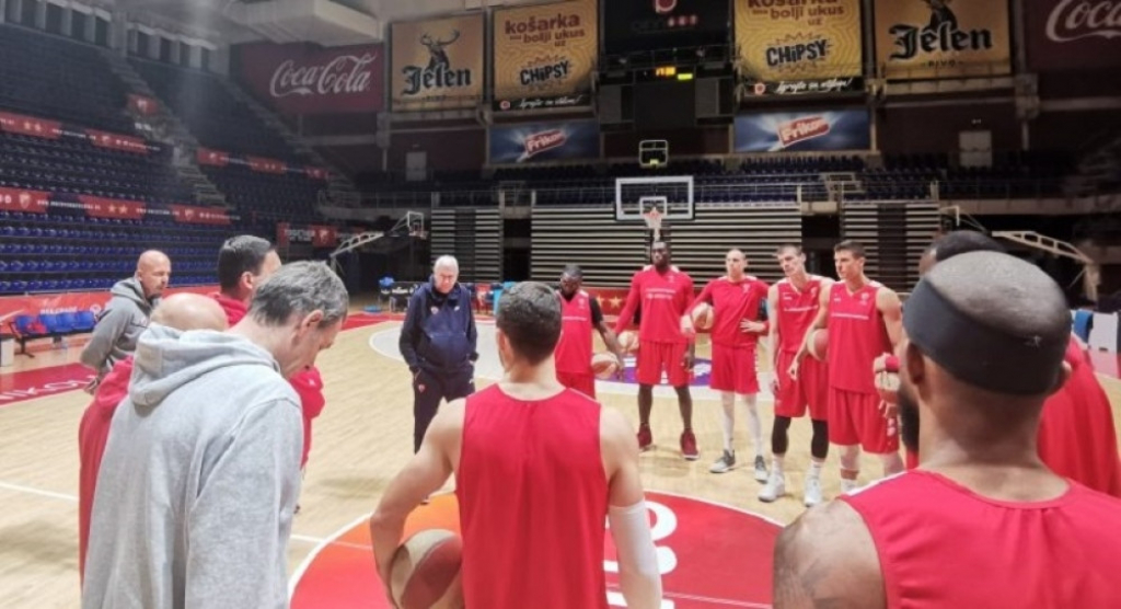 &Scaron;akota na treningu Crvene zvezde