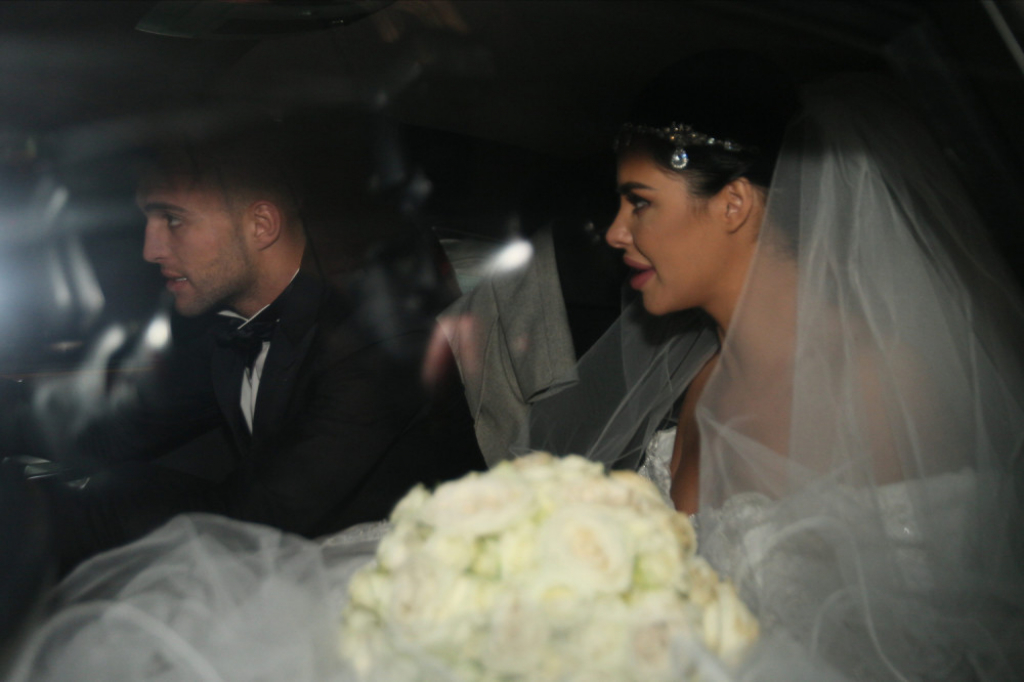 Veljko Ražnatović, Bogdana Rodić, svadba