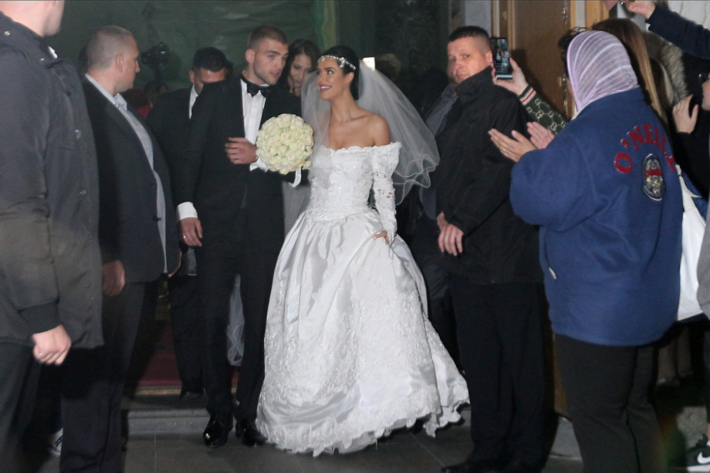 Veljko Ražnatović, Bogdana Rodić, svadba