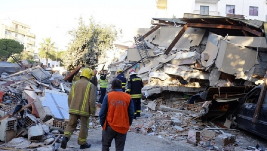 Albanija, zemljotres