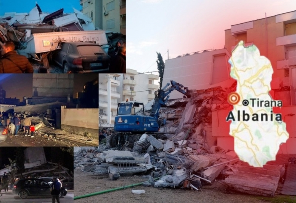 Albanija, zemljotres