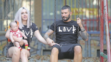 Nikola Lakić, Aleksandra Tasić Coka, sin