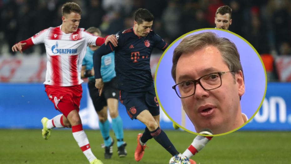 Vučić o meču Zvezde i Bajerna