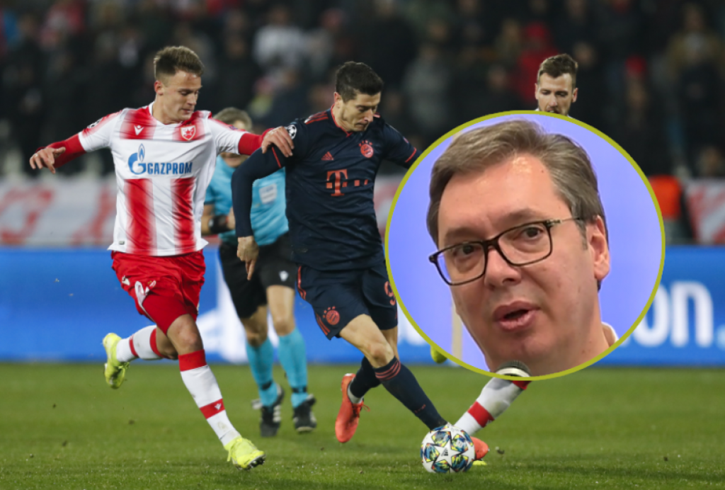 Vučić o meču Zvezde i Bajerna